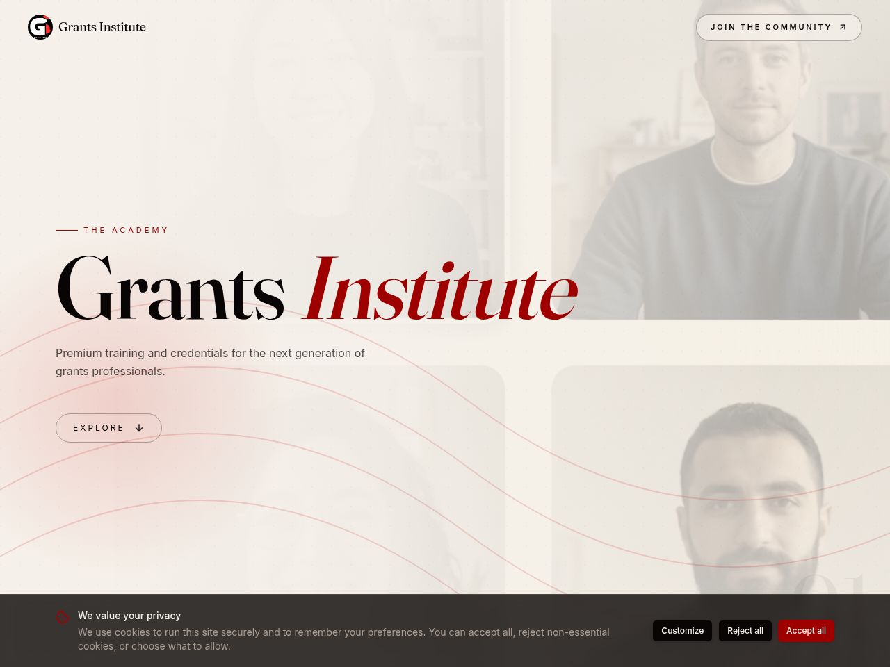 Grants Institute home page